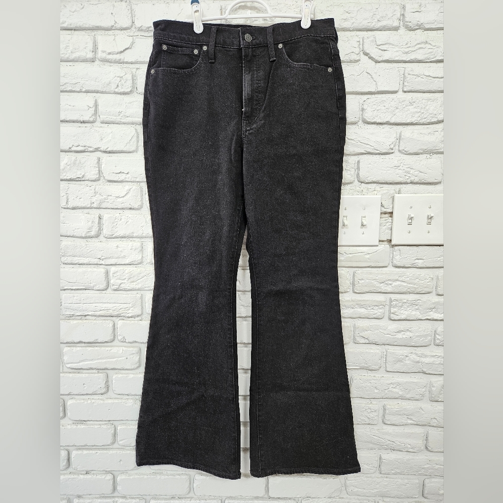 Madewell NWT black Perfect Vintage Flare sz 30